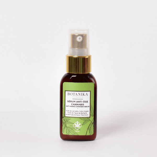 CANNAFLEX CBD Sérum Anti-Âge 30ml Rides Raffermissement Éclat