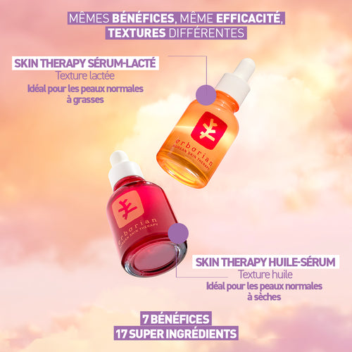 ERBORIAN Skin Therapy Serum Light 30ml Sérum Léger Anti-Âge Éclat Hydratation Peaux Mixtes
