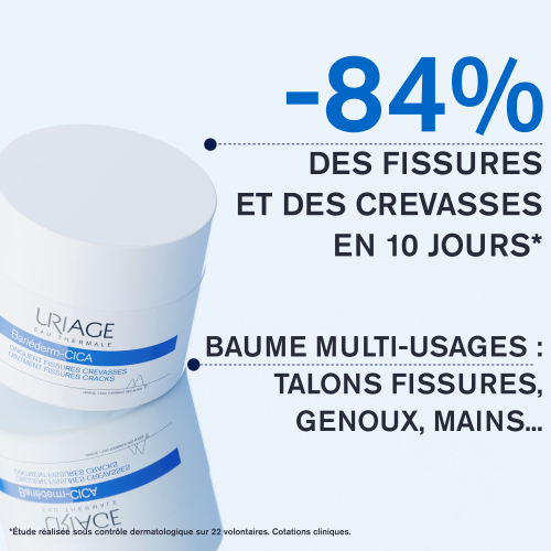 URIAGE Bariéderm Cica Onguent Fissures Crevasses 40ml Isolant Réparateur