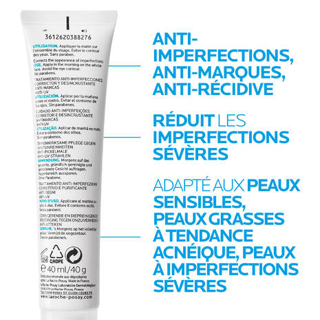La Roche-Posay Effaclar Duo+ SPF30 40ml – Anti-Imperfections Protection Solaire