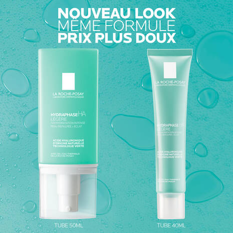 La Roche-Posay Hydraphase HA Intense Légère 50ml – Soin Réhydratant Acide Hyaluronique Peaux Sensibles