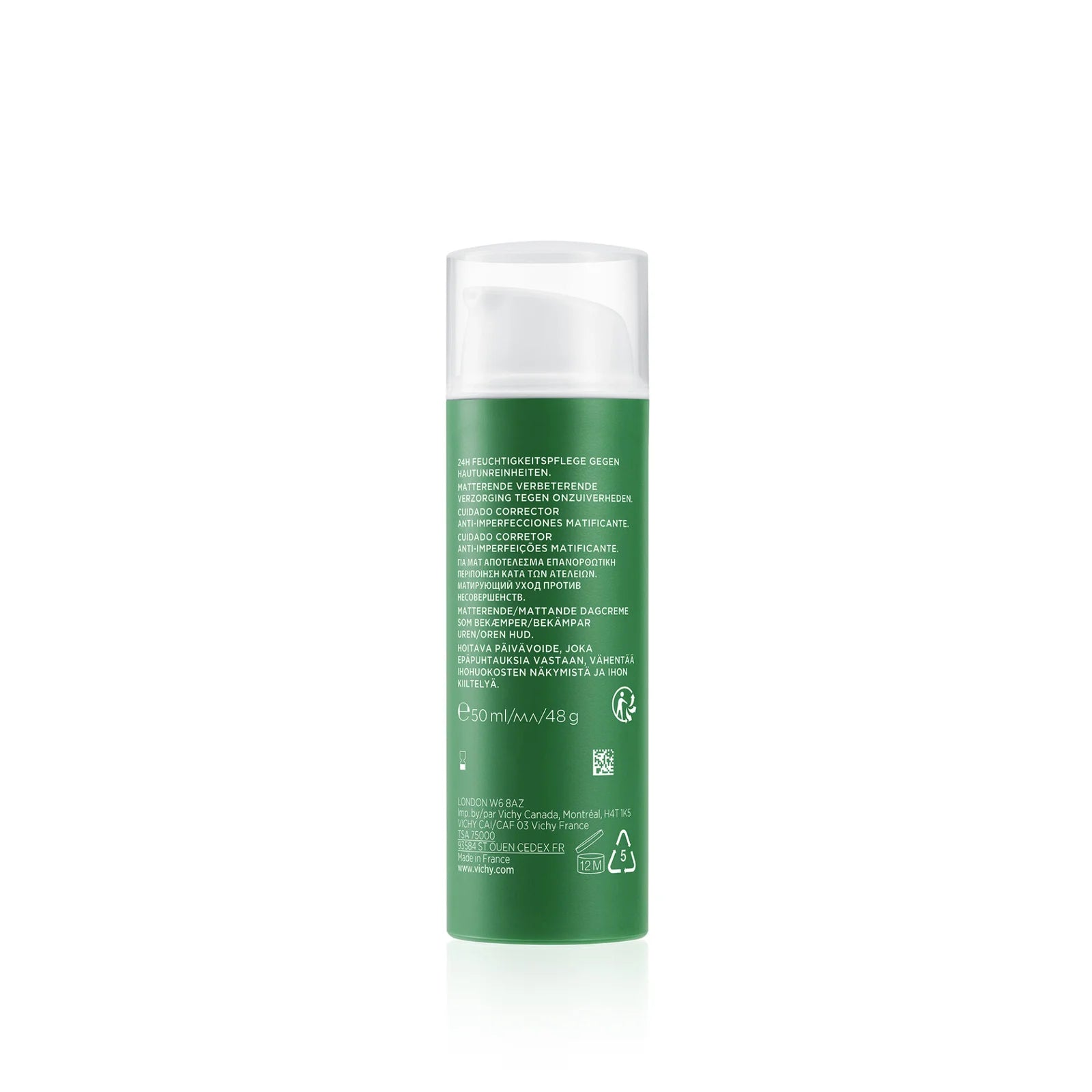 VICHY Normaderm Soin Correcteur Matifiant Anti-Imperfections 24H 50ml