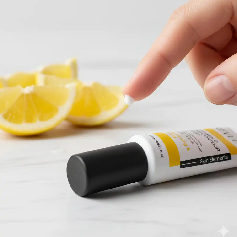 REVUELE Vitamin C Fluide Contour Yeux 25ml Éclat Anti-Fatigue Anti-Cernes Anti-Poches Illuminateur