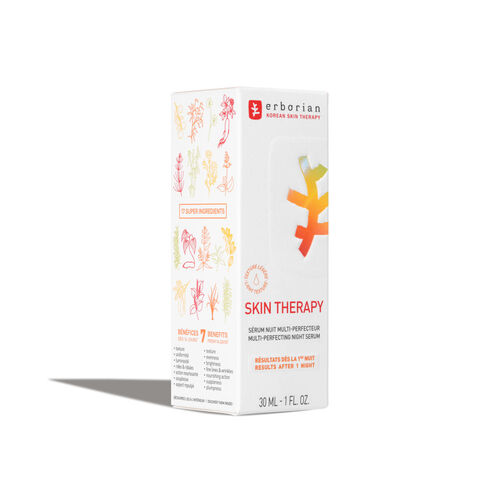 ERBORIAN Skin Therapy Serum Light 30ml Sérum Léger Anti-Âge Éclat Hydratation Peaux Mixtes