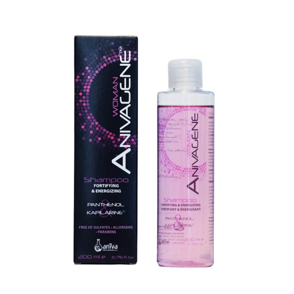 Anivagene Shampoing Fortifiant & Énergisant 200ml Stimulant Croissance Capillaire