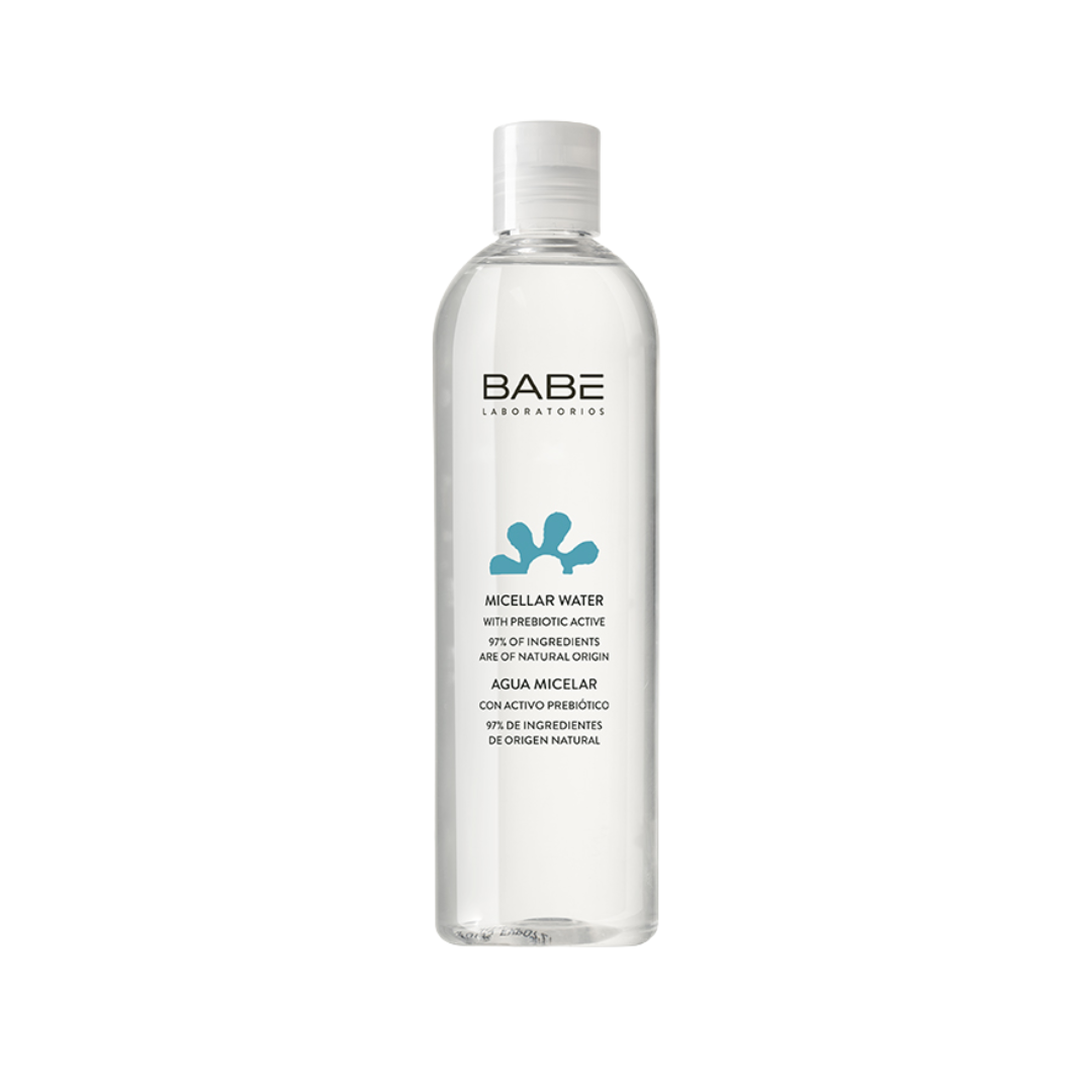 BABE Eau Micellaire Visage Démaquillant Nettoyant 3-en-1 Tous Types de Peau Sans Rinçage