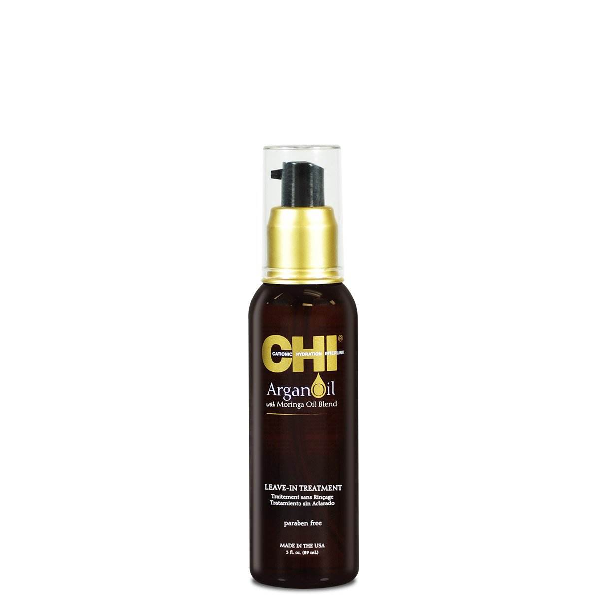 CHI Argan Oil Leave-In Treatment 89ml – Soin Sans Rinçage Huile d’Argan