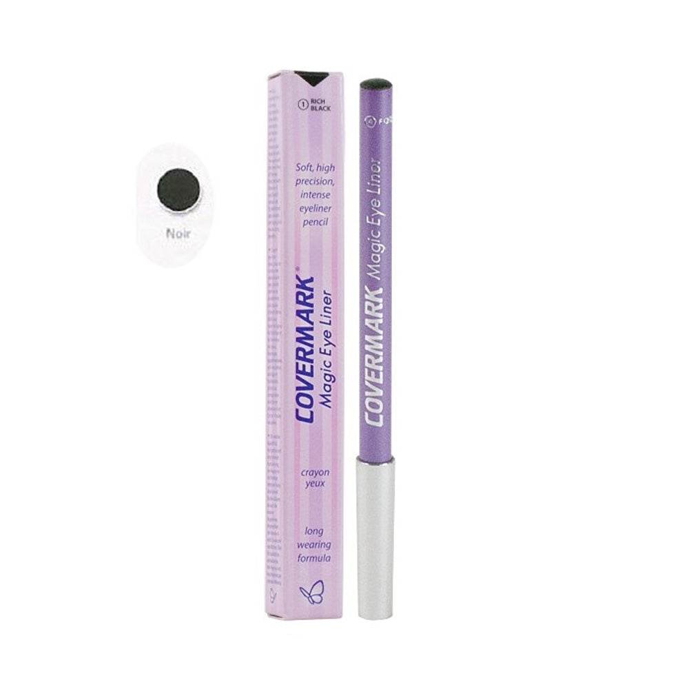 COVERMARK Magic Eye Liner Noir N°1 1.5g – Crayon Yeux Waterproof Anti-Âge Premium