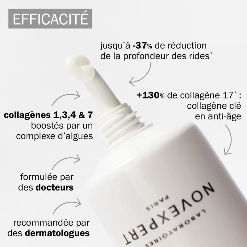 NOVEXPERT Crème Anti-Age Expert 40ml – Crème Anti-Rides Triple Action Premium