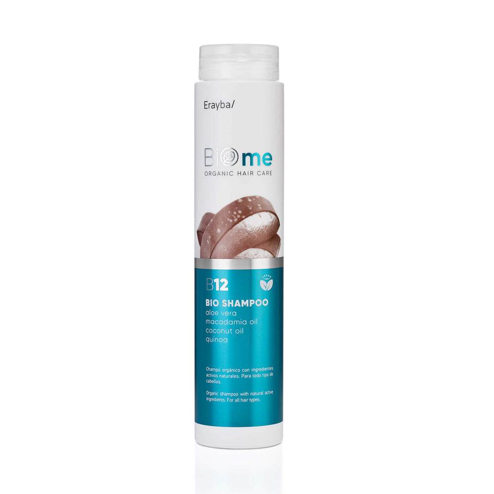ERAYBA Biome B12 Bio Shampooing – Shampooing Naturel Tous Types Cheveux 250ml 🎁