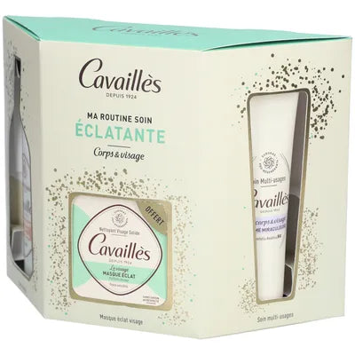 ROGÉ CAVAILLÈS Coffret Éclatante Crème Miraculeuse + Crème Douche Nourissante + Savon Surgras