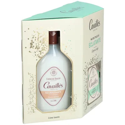 ROGÉ CAVAILLÈS Coffret Éclatante Crème Miraculeuse + Crème Douche Nourissante + Savon Surgras