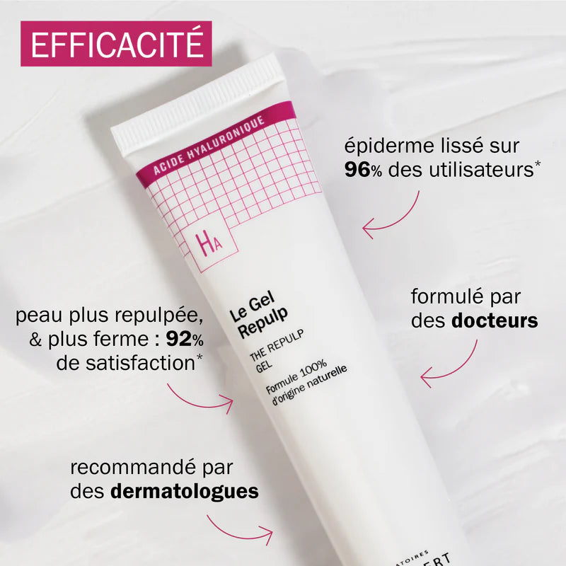NOVEXPERT Le Gel Repulp à l’Acide Hyaluronique 40ml – Gel Hydratant Repulpant Premium