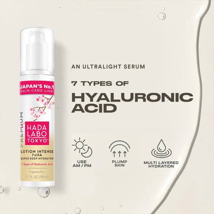 JAPANESE HADA LABO Premium Lotion Intense 150ml Lotion Hydratante Anti-Âge