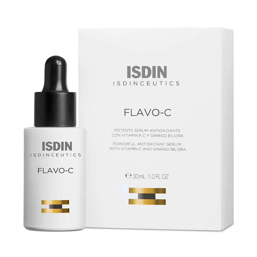 ISDIN Isdinceutics Flavo-C Sérum 30ml – Vitamine C Pure Anti-Âge Antioxydant