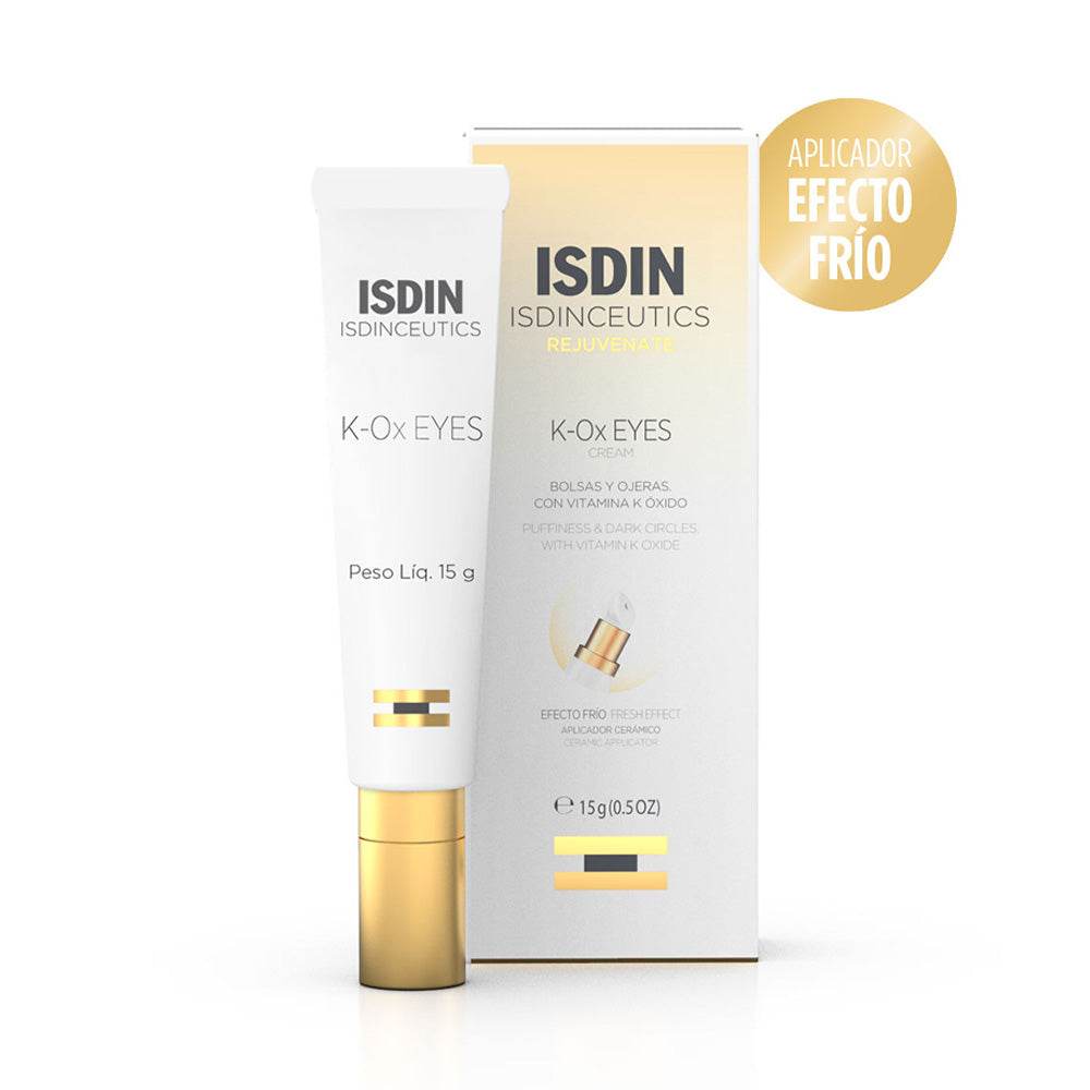 ISDIN Isdinceutics Yeux K-Ox 15g – Soin Contour Yeux Anti-Poches Anti-Cernes
