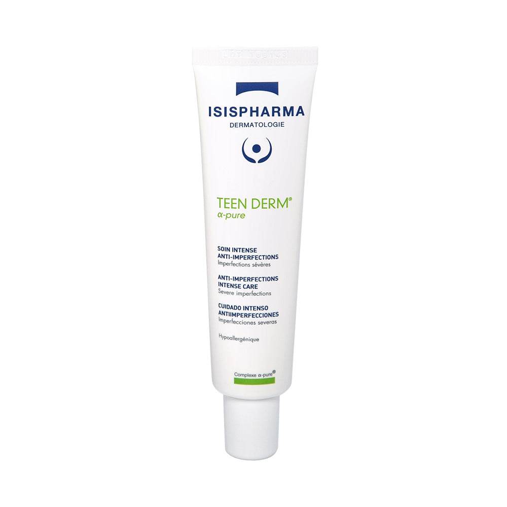 Isispharma Teen Derm Alpha α-Pure Soin Intense Anti-Imperfections 30ml – Traitement Ciblé Acné Sévère