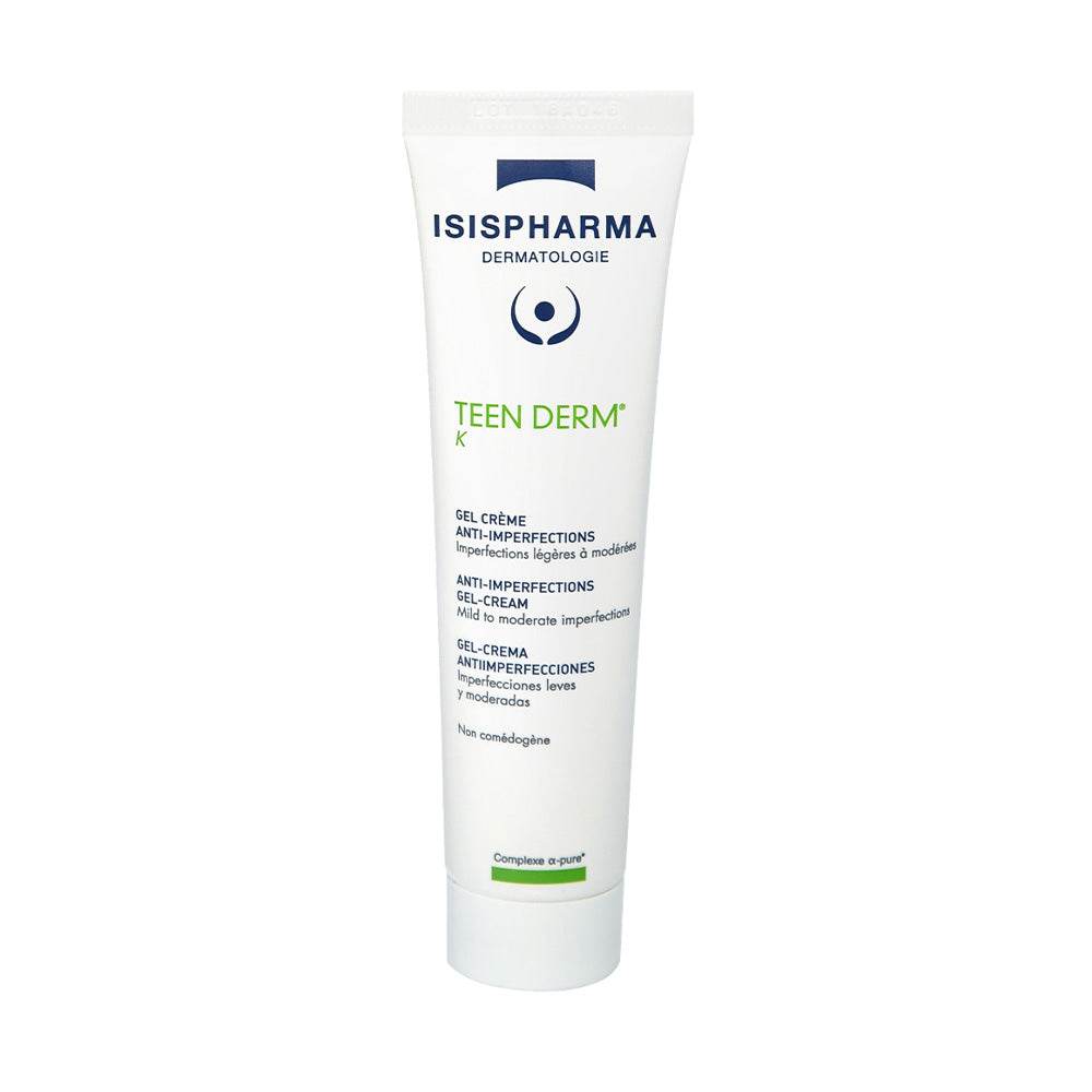 Isispharma Teen Derm K Gel-Crème Anti-Imperfections 30ml – Soin Hydratant Anti-Acné Premium
