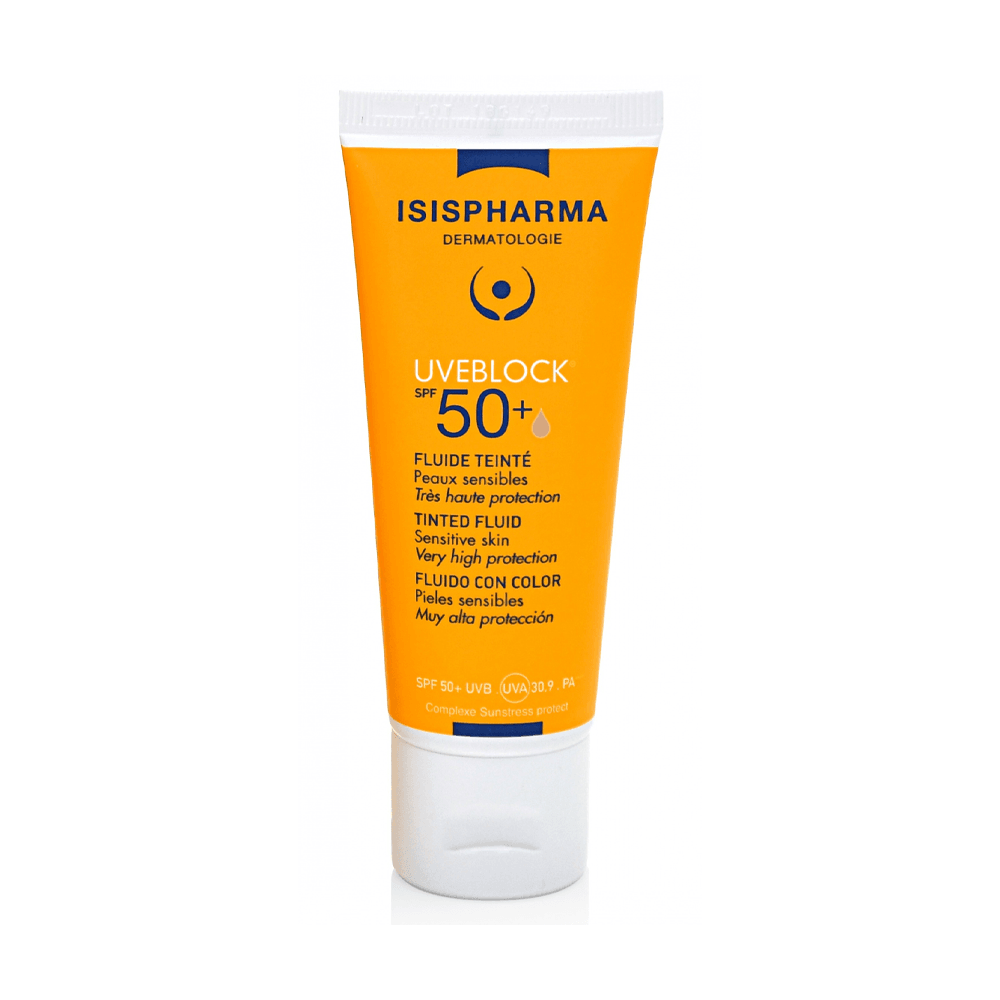 Isispharma Uveblock Fluide SPF50+ 40ml – Protection Solaire Fluide Très Haute