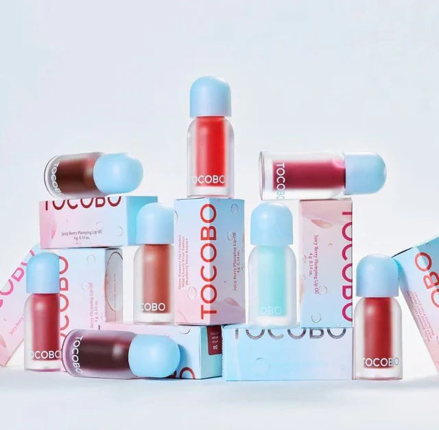 TOCOBO Juicy Berry Plumping Lipstick Oil 7 Plum Jam 4g Huile Lèvres Repulpante Teinte Prune