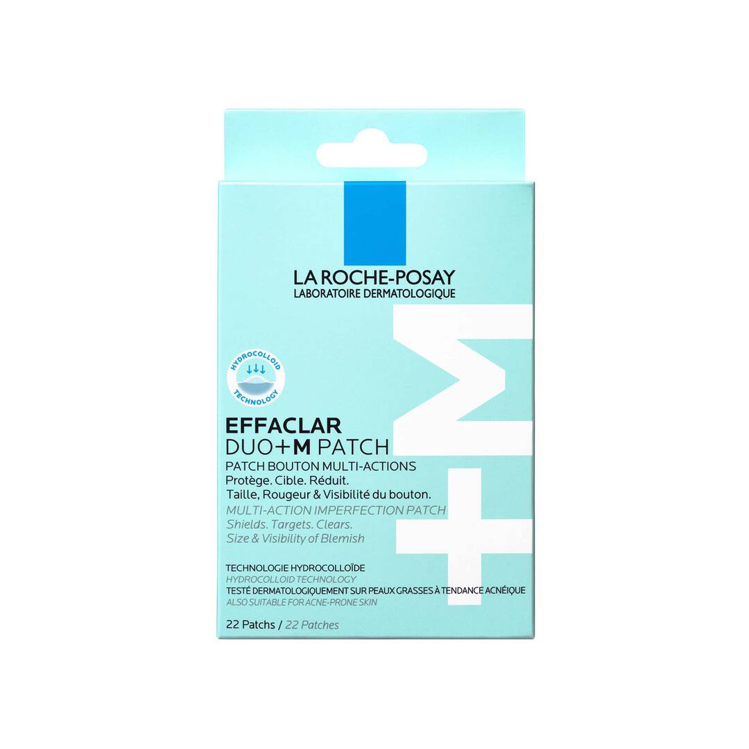 LA ROCHE-POSAY Effaclar Patch Anti-Imperfections DUO+M 22 Patchs Acné Boutons