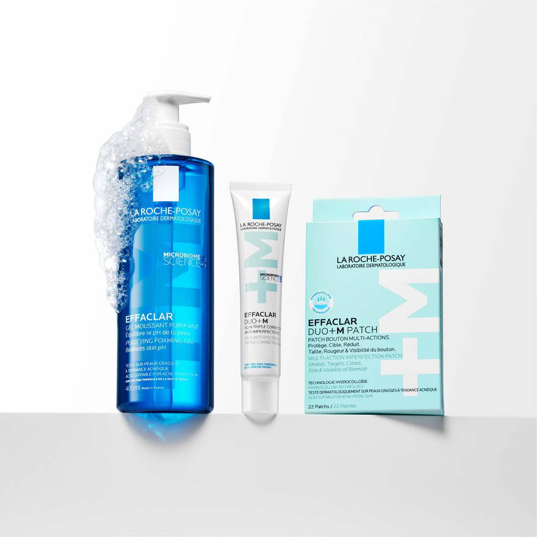 LA ROCHE-POSAY Effaclar Patch Anti-Imperfections DUO+M 22 Patchs Acné Boutons