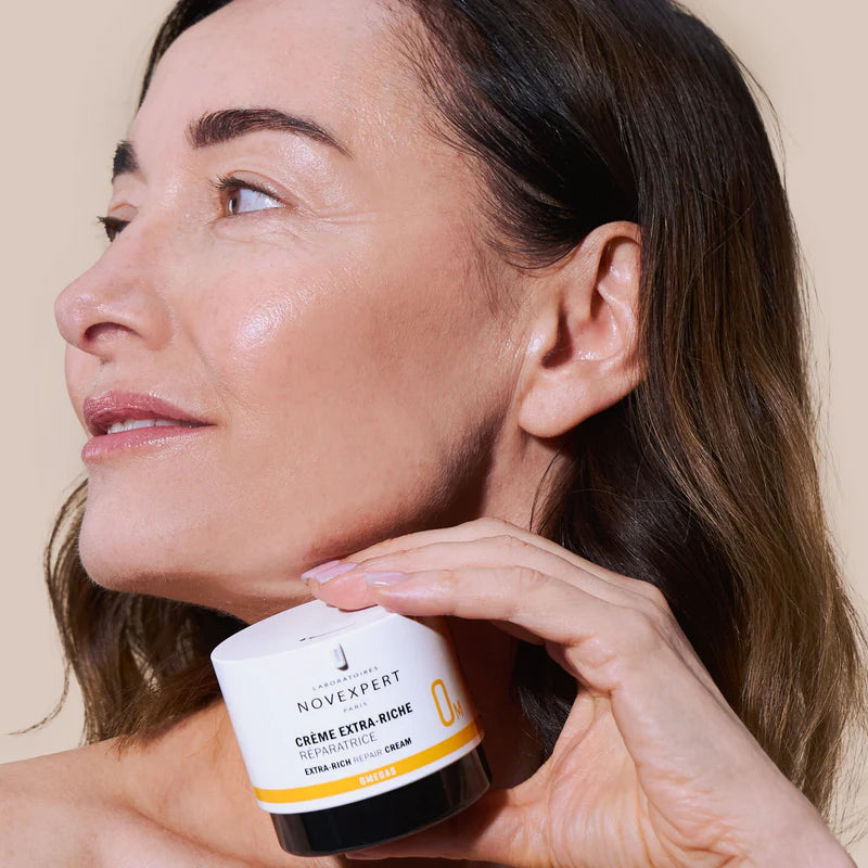 NOVEXPERT Crème Extra-Riche Réparatrice 40ml – Baume Réparateur Intensif Premium