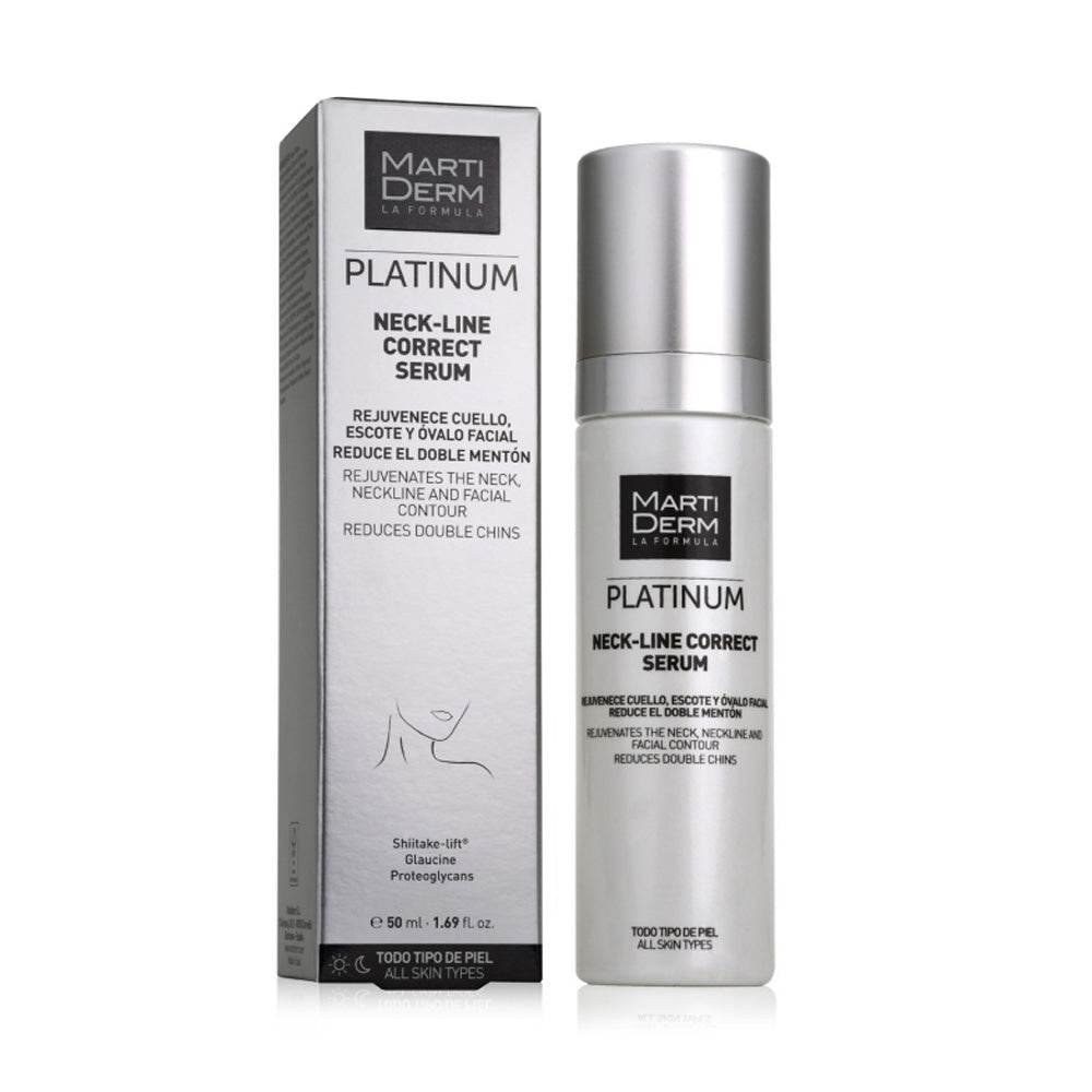 MARTIDERM Platinum Neck Line Sérum Correcteur 50ml – Sérum Anti-Âge Cou Décolleté 🎁