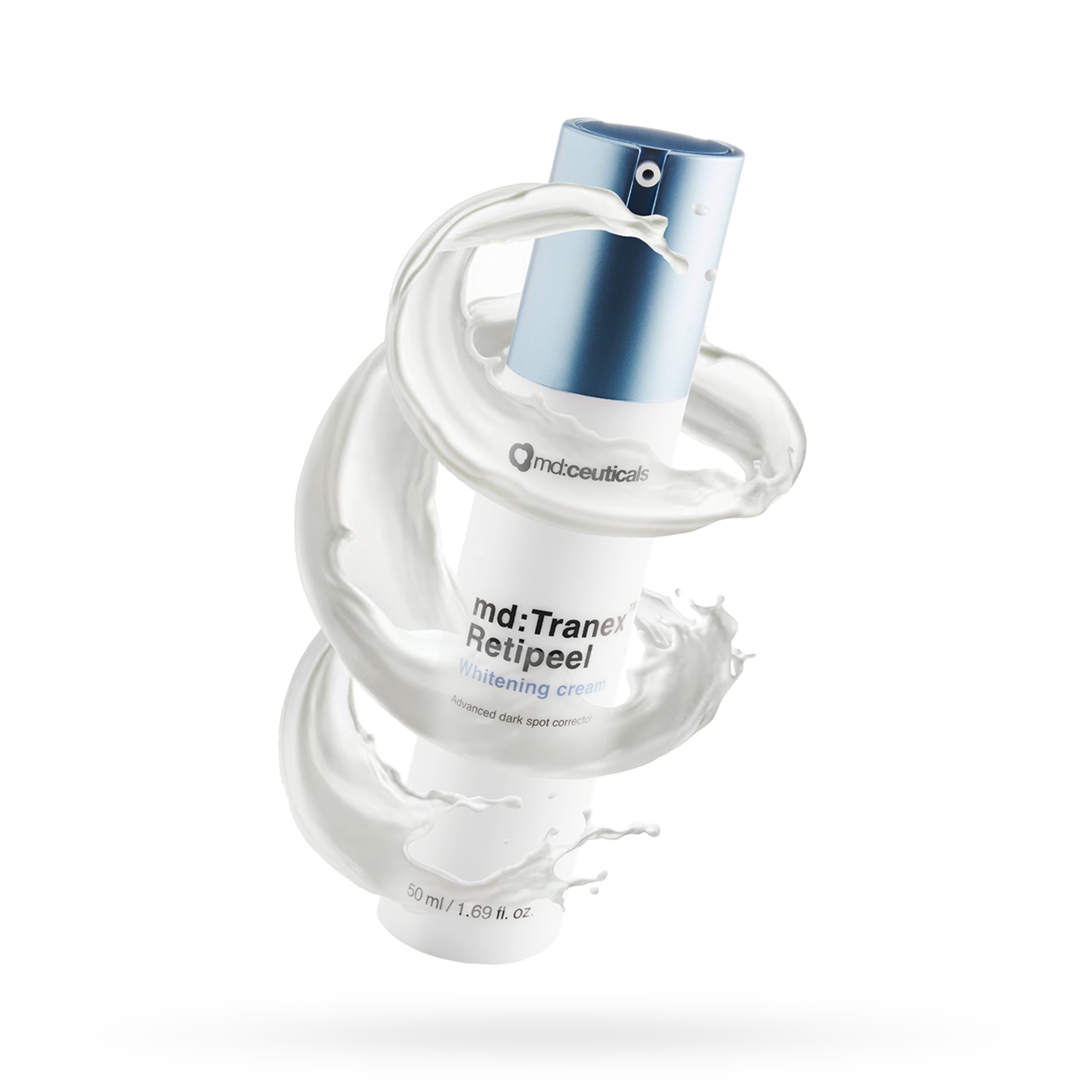MD CEUTICALS Tranex Retipeel Whitening Cream 50ml Crème Éclaircissante Dépigmentante Taches Brunes Teint Uniforme Lumineux