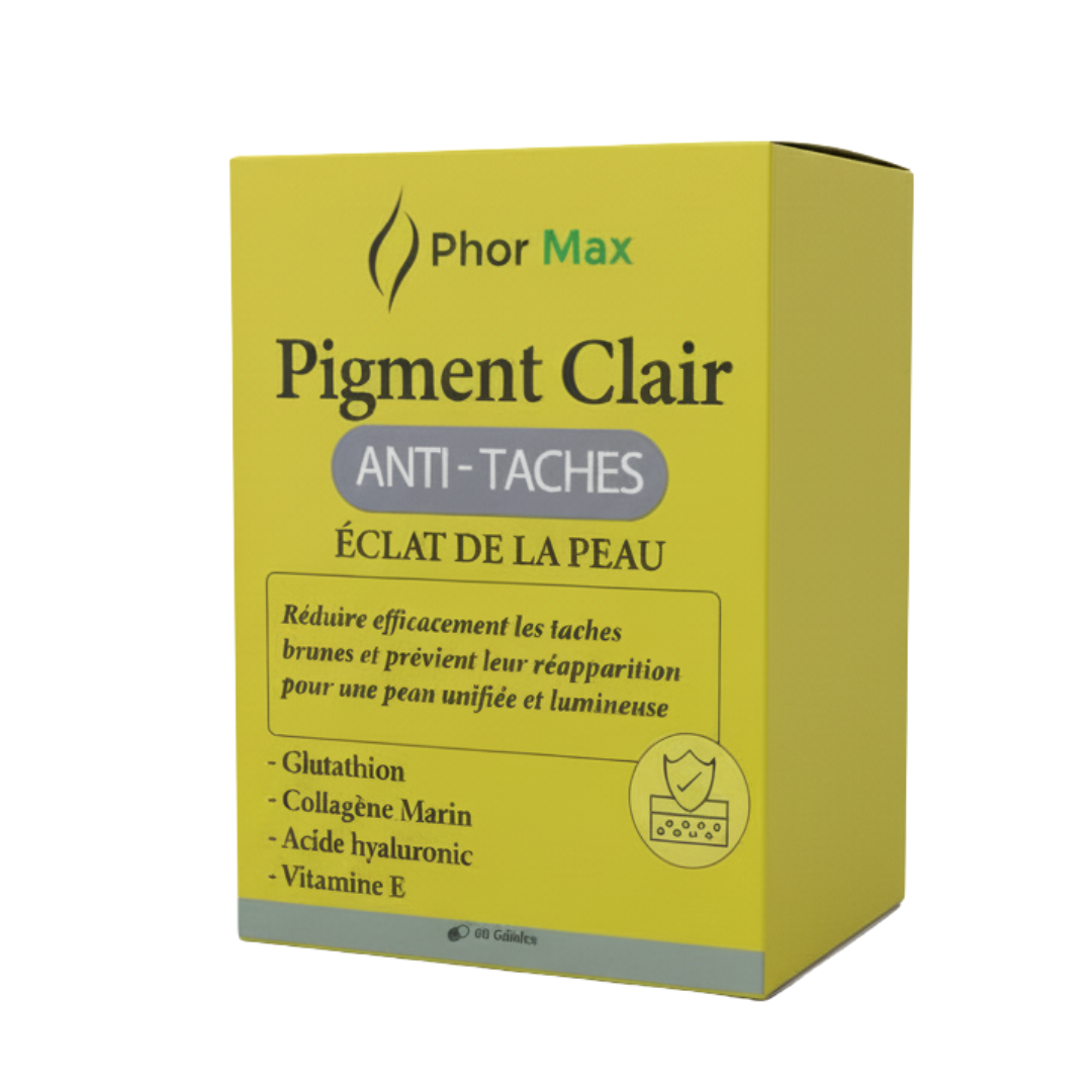 PHORMAX Pigment Clair Anti-Taches 60 Gélules Complément Alimentaire Éclat