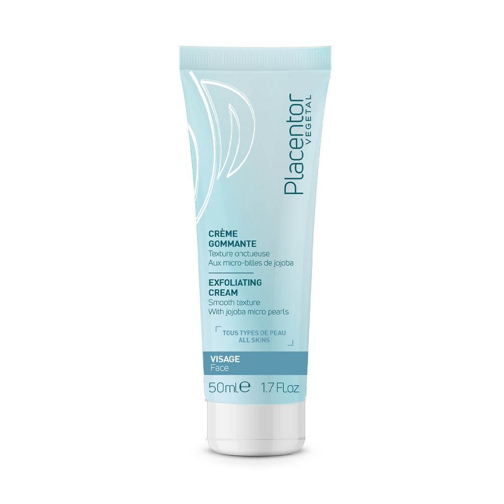 Placentor Crème Gommante 50ml Exfoliante Douce Visage Tous Types Peaux