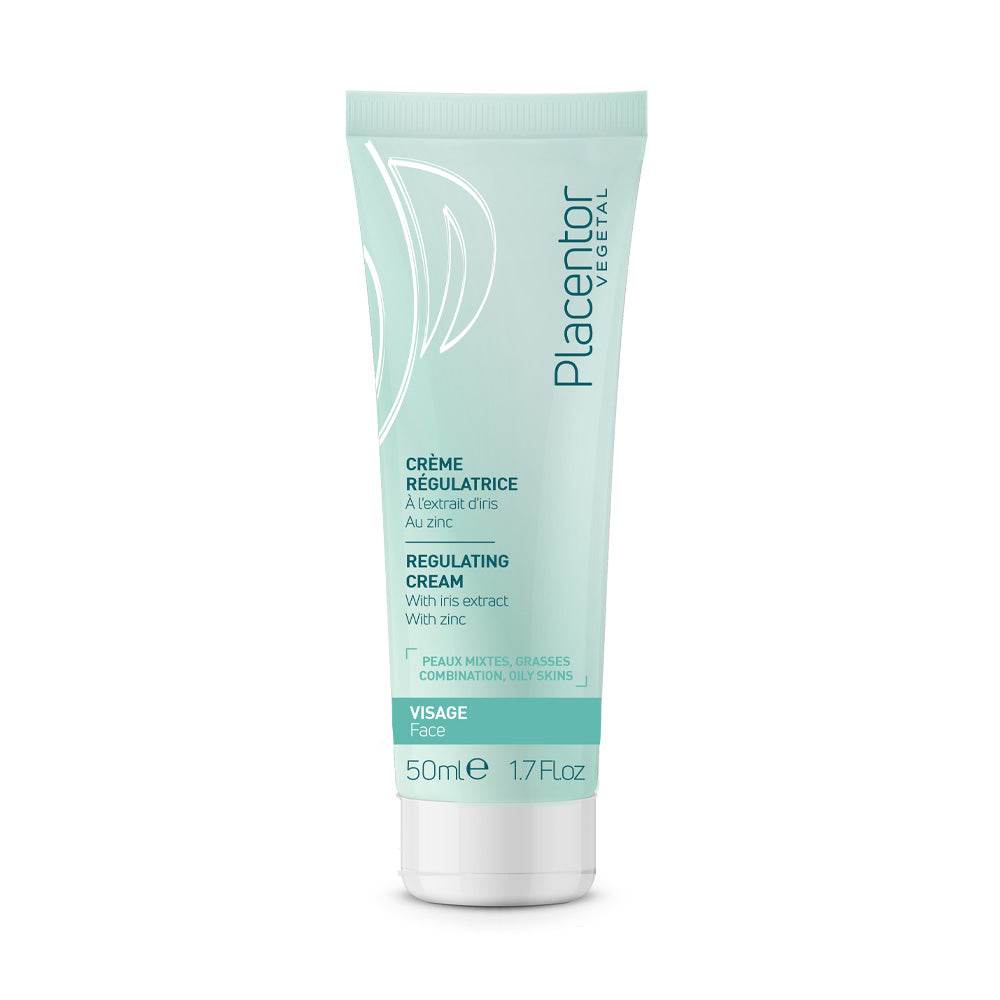 Placentor Crème Régulatrice 50ml Matifiante Peaux Mixtes à Grasses