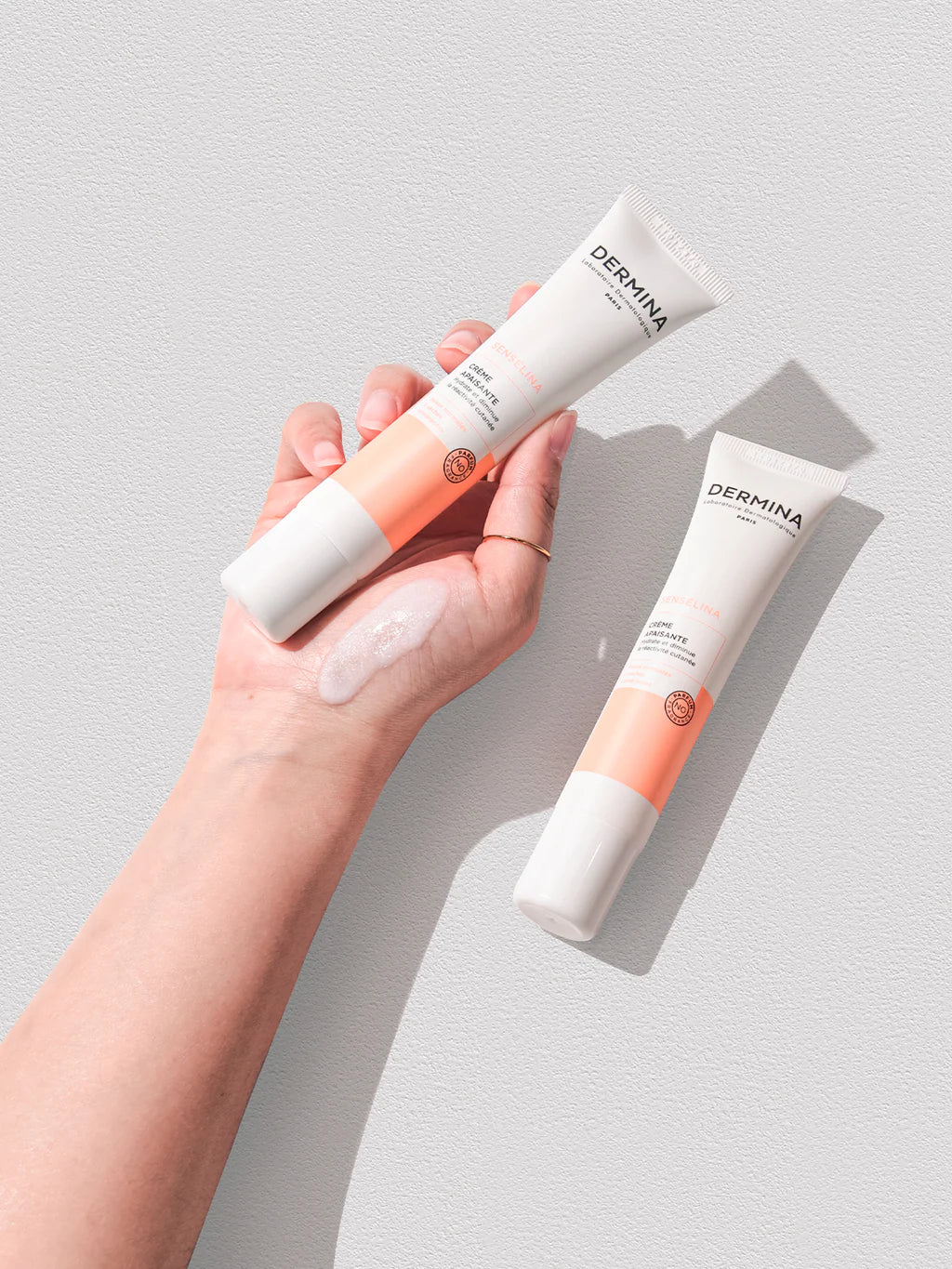 DERMINA Sensélina Crème Apaisante Peaux Intolérantes 40ml Soin Apaisant Protecteur Anti-Rougeurs