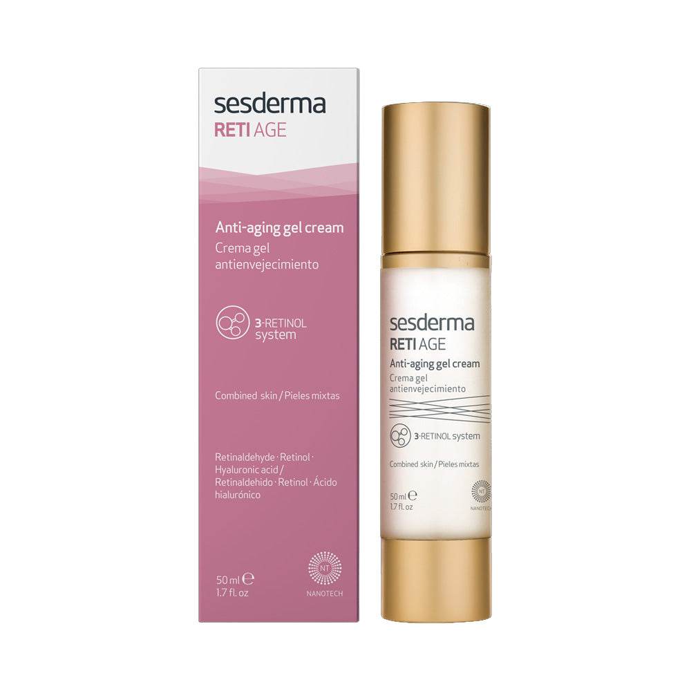 Sesderma Reti Age Gel Crème Anti-Âge Rétinol Peaux Mixtes 50ml 🎁