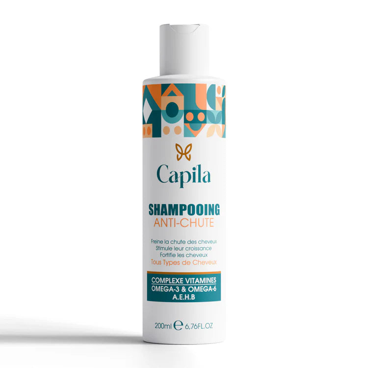 CAPILA Shampooing Anti-Chute 200ml Fortifiant Croissance Cheveux