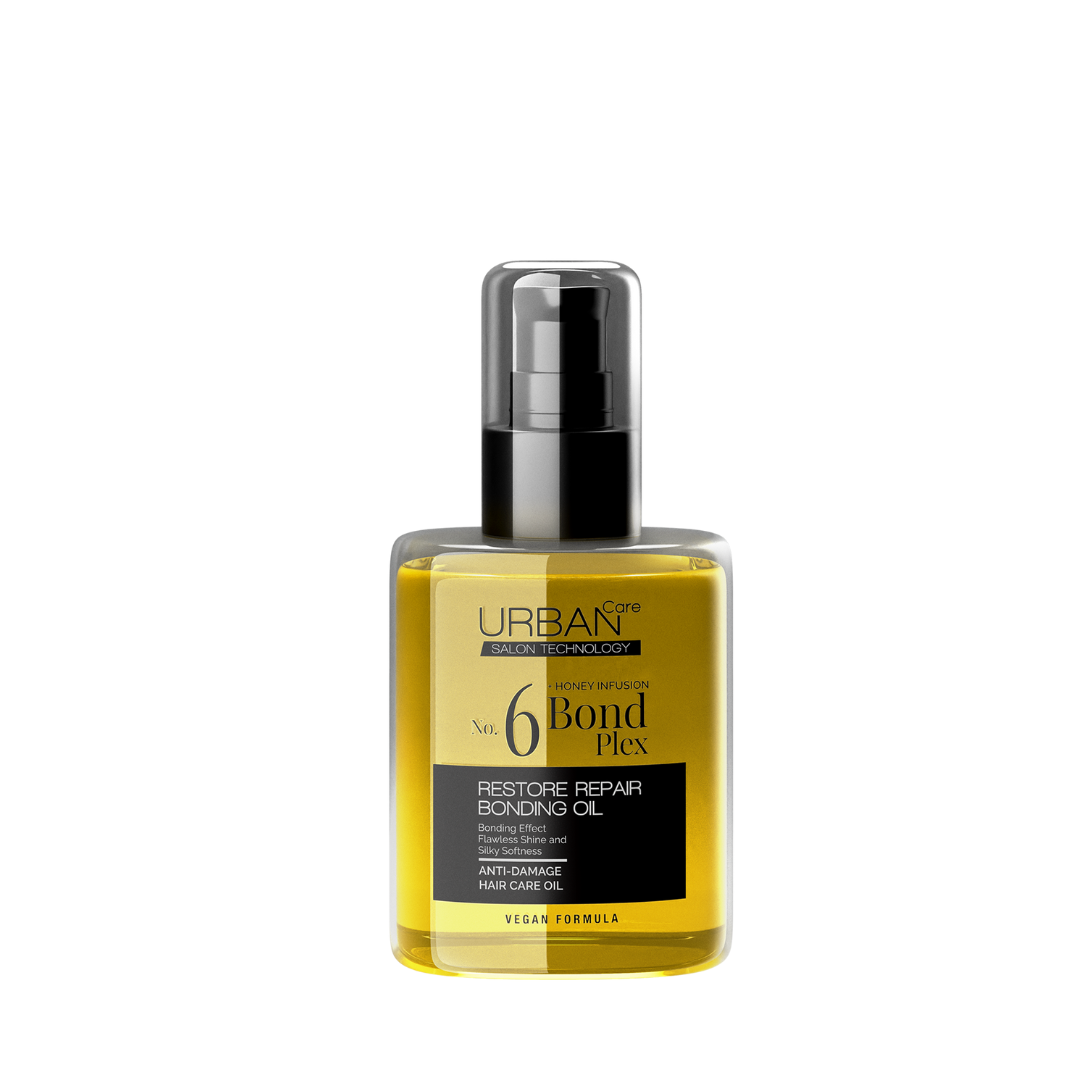 URBAN CARE N°6 Bond Plex Restore Repair Bonding Oil 100ml Huile Réparatrice Liens Capillaires