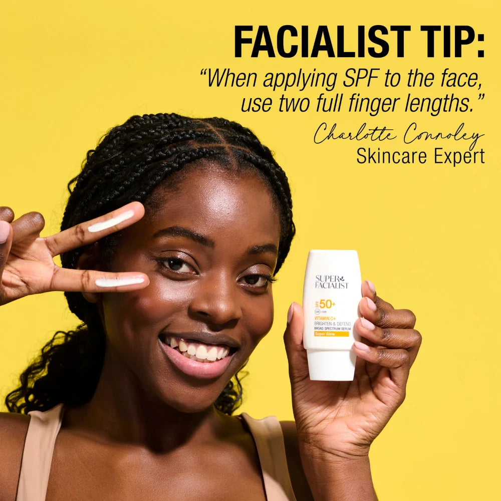 Super Facialist Vitamine C+ Brighten & Defend Broad Spectrum Serum SPF50+ 50ml Sérum Protection Solaire Vitamine C