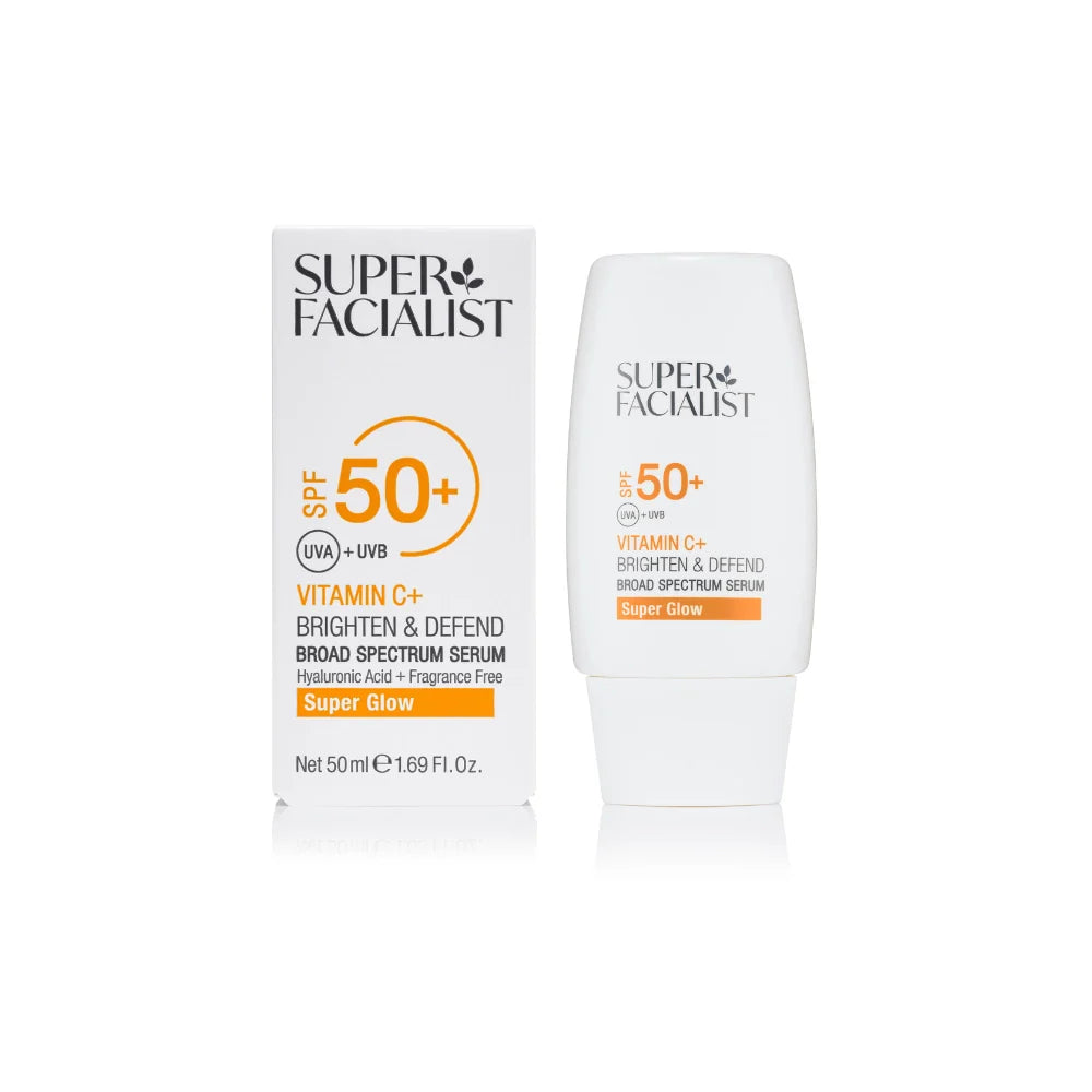 Super Facialist Vitamine C+ Brighten & Defend Broad Spectrum Serum SPF50+ 50ml Sérum Protection Solaire Vitamine C