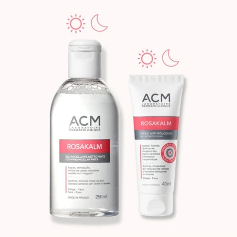 ACM Rosakalm Crème Anti-Rougeurs 40ml Soin Apaisant Rosacée Couperose Peaux Sensibles Réactives Microcirculation