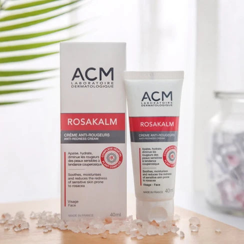 ACM Rosakalm Crème Anti-Rougeurs 40ml Soin Apaisant Rosacée Couperose Peaux Sensibles Réactives Microcirculation
