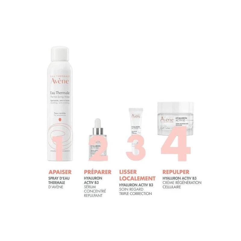 Avène Hyaluron Activ B3 Crème Régénération Cellulaire 50ml Anti-Âge Acide Hyaluronique Niacinamide 🎁