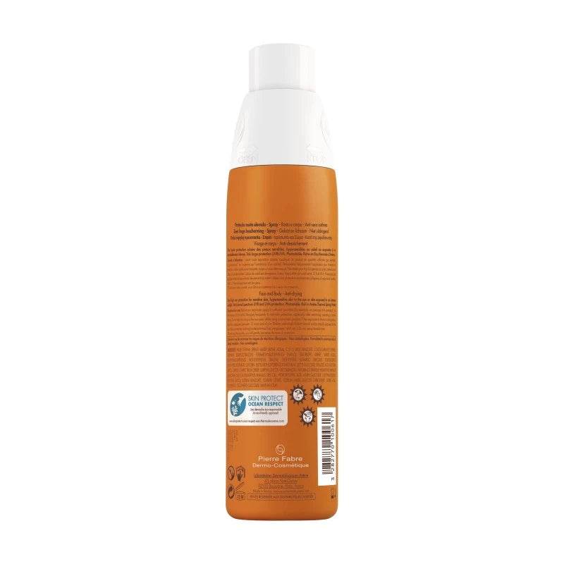 AVÈNE Spray Solaire SPF50+ 200ml – Très Haute Protection Corps