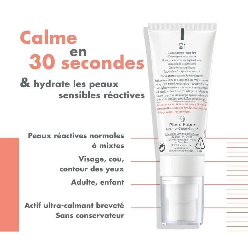 AVÈNE Tolérance Control Crème Apaisante Restauratrice 40ml – Peaux Hypersensibles