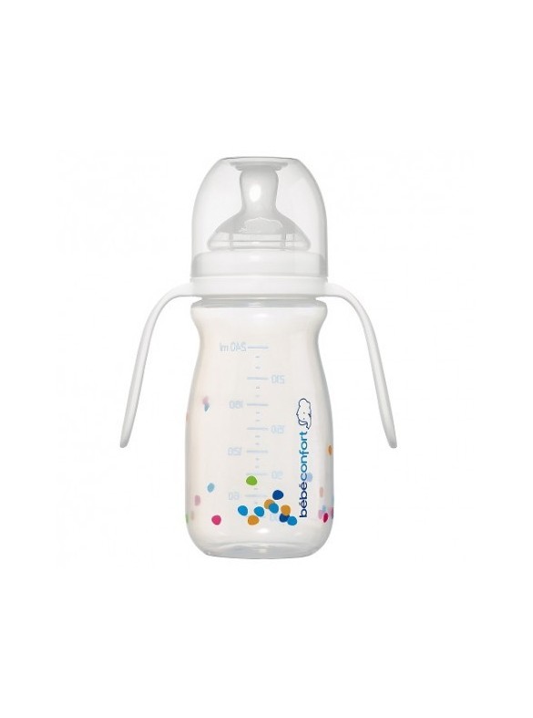 BEBE CONFORT BIBERON NATURAL COMFORT EN PP AVEC POIGNEE 240ML