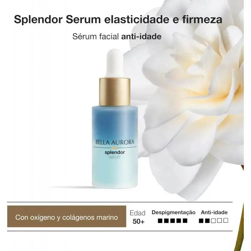 BELLA AURORA SPLENDOR Sérum Élasticité + Fermeté 30ml – Anti-Âge Premium