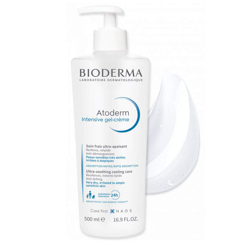 BIODERMA ATODERM INTENSIVE GEL-CREME SOIN FRAIS ULTRA APAISANT 500ML