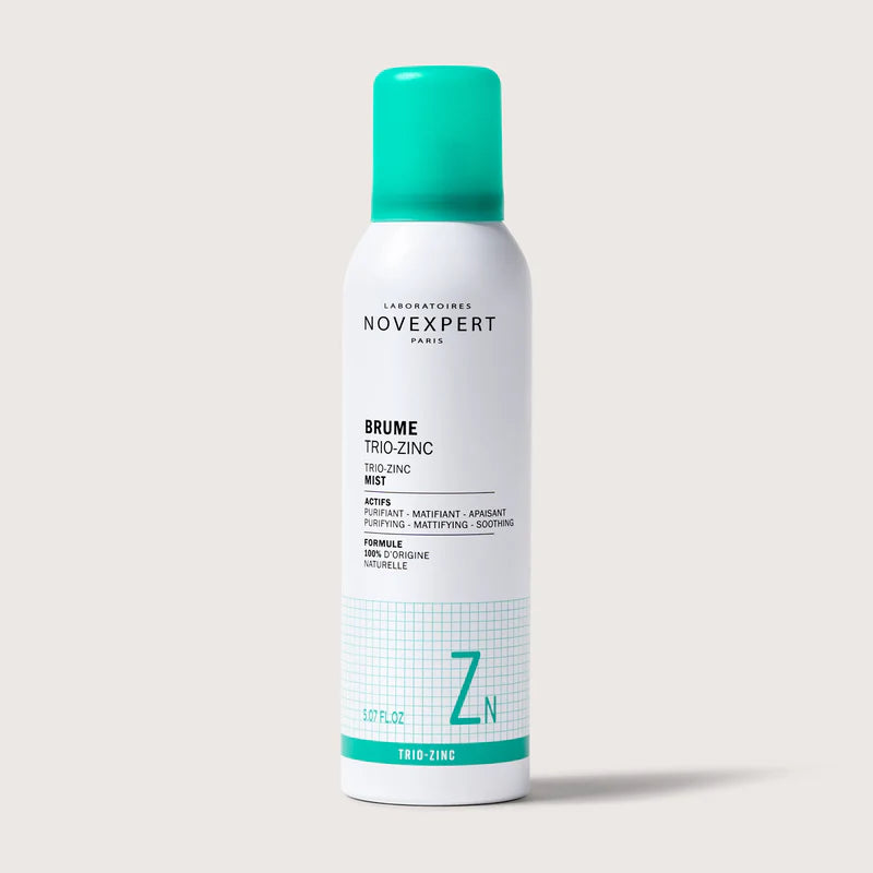 Novexpert Brume Trio-Zinc 150ml Purifiante Anti-Imperfections Peaux Grasses Acnéiques