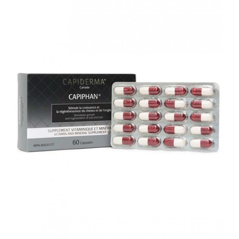 CAPIDERMA CAPIPHAN VITAMINES ONGLES ET CHEVEUX