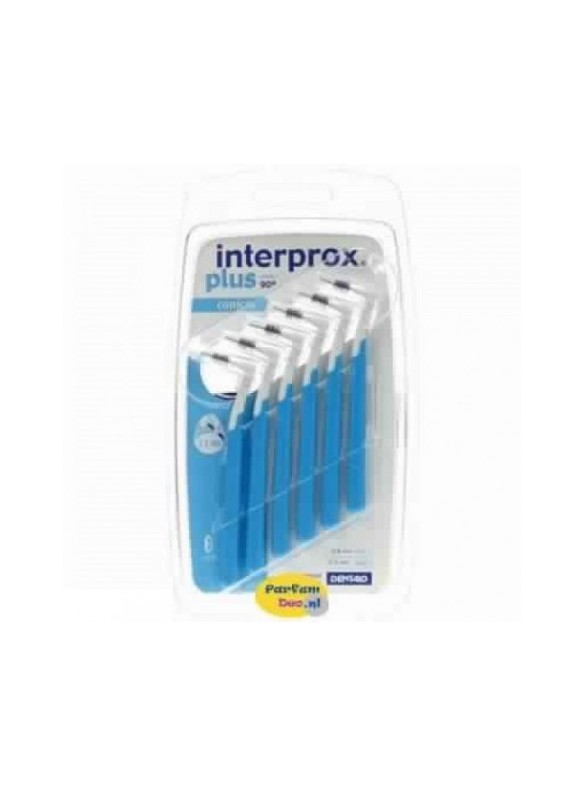 DENTAID INTERPROX PLUS CONICAL BROSSETTES 0.8MM-3.5MM BLEU 6 UNITES