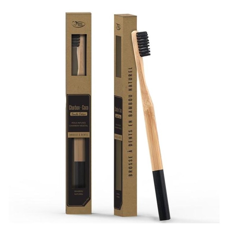 DENTI SMILE BROSSE A DENTS BAMBOU NATUREL MEDIUM